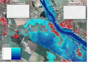Flood mapping and flood risk management analysis