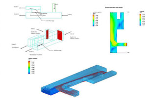 Sewage overflow chamber conceptual CFD simulation with „particles“ model